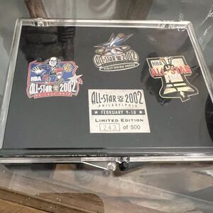 NBA All-Star 2002 Limited Edition Pin Set